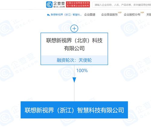 联想关联企业布局AI产业，新设公司专注行业应用系统集成服务